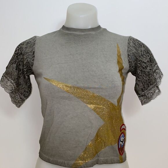 NWT ❤️ Diesel T-shirt  blouse - Picture 1 of 5